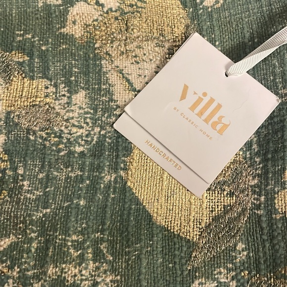 Classic Home IN LUCIANA THYME GREEN 22X22 Pillow Cover - Picture 3 of 4